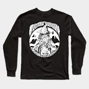 elevated vegan wizard Long Sleeve T-Shirt